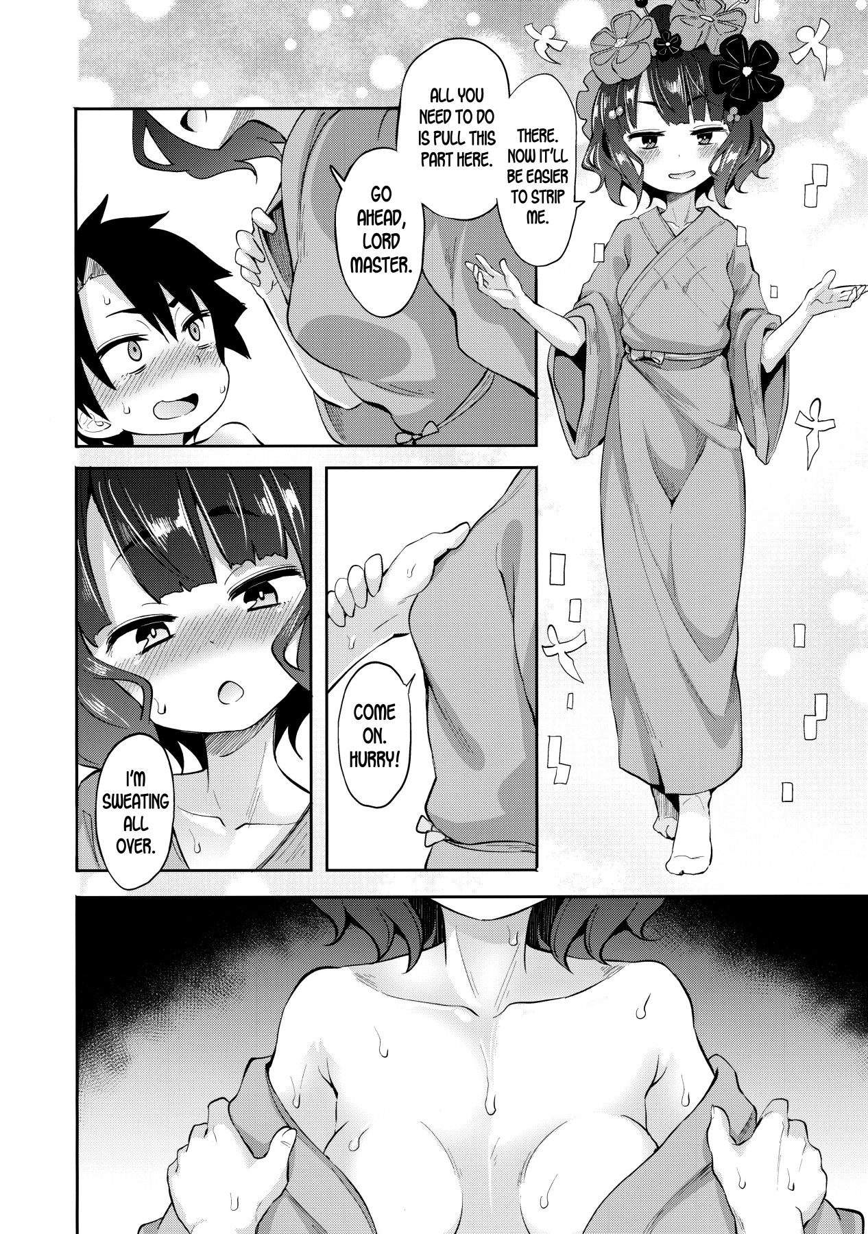 Hentai Manga Comic-Shota Master-dono And Hokusai-chan-Read-11